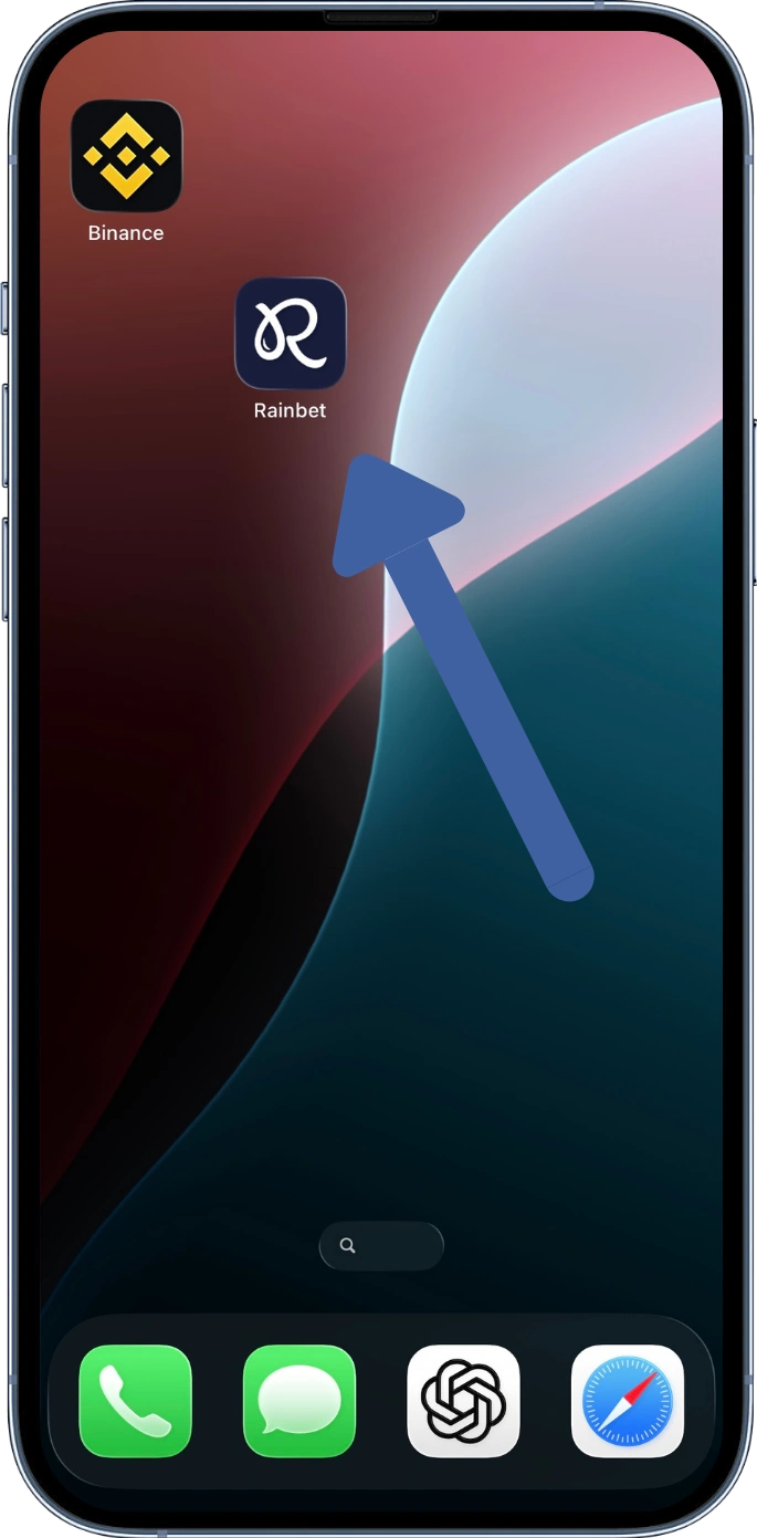 Rainbet app download hitta appen på hemskärmen