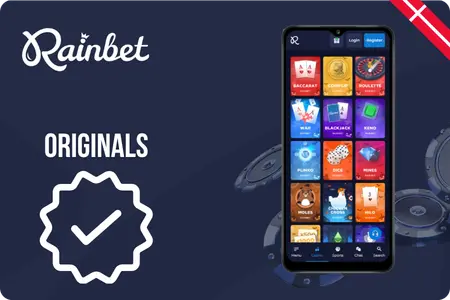 Rainbet Provably fair Originals casinospil